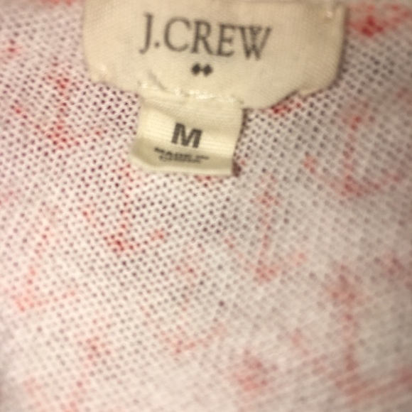 J. Crew Anchor Print Short Sleeved Cardigan Medium - Picture 7 of 7